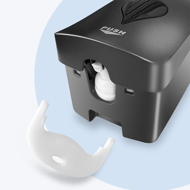 HASTHIP® Manual Foam Soap Dispenser 1000ml Hand Press Foam Dispenser Toilet Soap Dispenser with Removable Refillable Foaming Hand Soap Bottle Foam Pump Bottle for Bathroom, Kitchen HASTHIP® Manual Foam Soap Dispenser 1000ml Hand Press Foam Dispenser Toilet Soap Dispenser with Removable Refillable Foaming Hand Soap Bottle Foam Pump Bottle for Bathroom, Kitchen